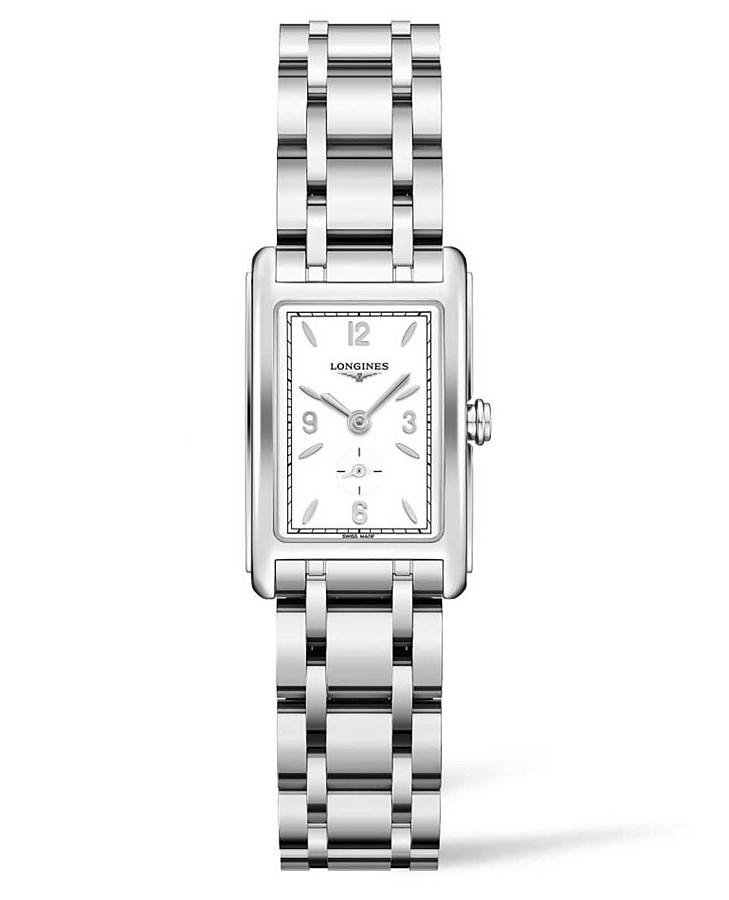 Часы Longines DolceVita L5.255.4.16.6 — женские, белый