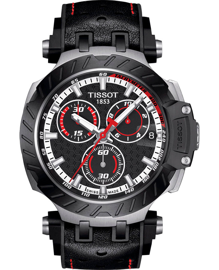 Часы Tissot T-Race MotoGP 2020 Chronograph T115.417.27.051.01 — мужские, черный