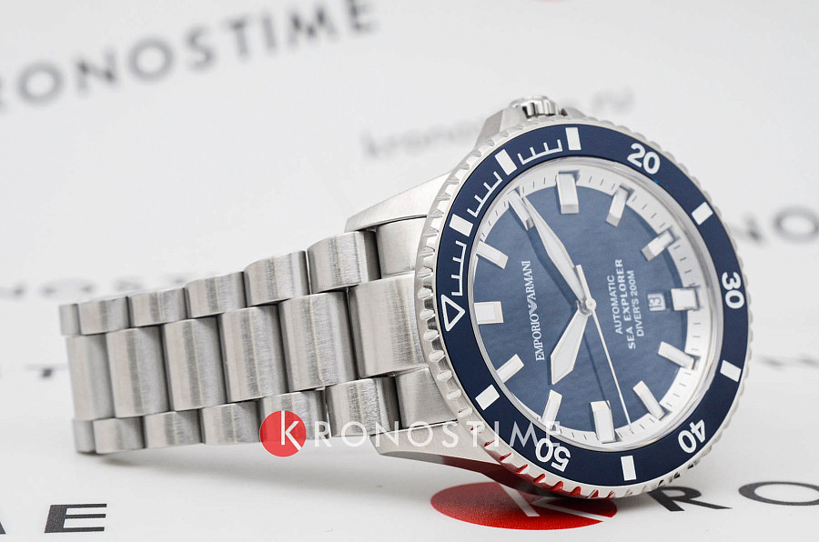 Часы Emporio Armani Sea Explorer AR60087 — сталь металл, Италия