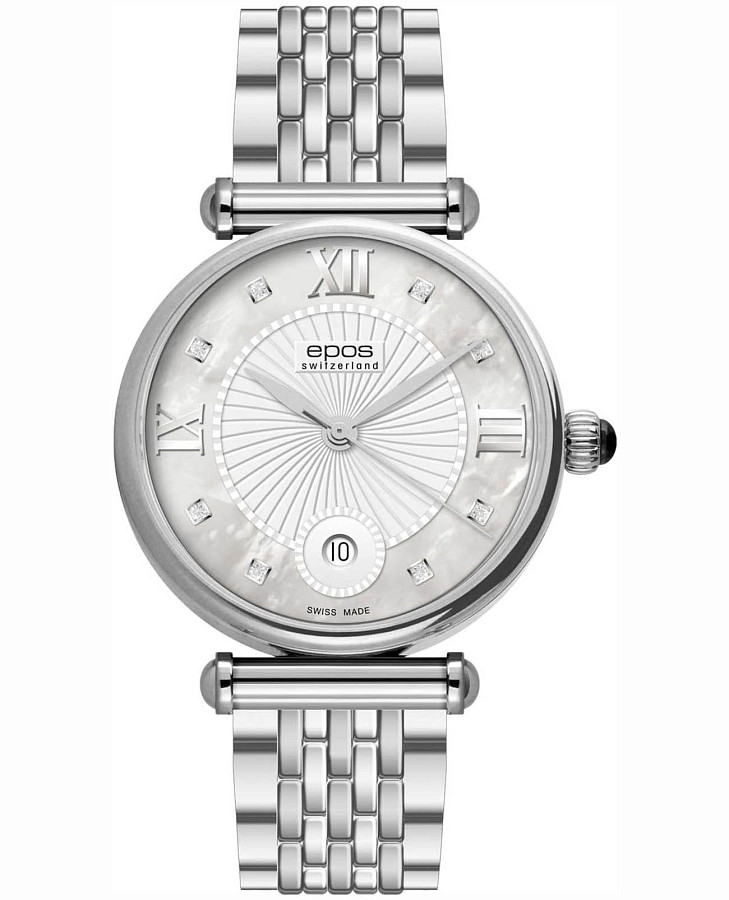 Часы Epos Ladies Quartz 8000.700.20.88.36 — женские, перламутровый