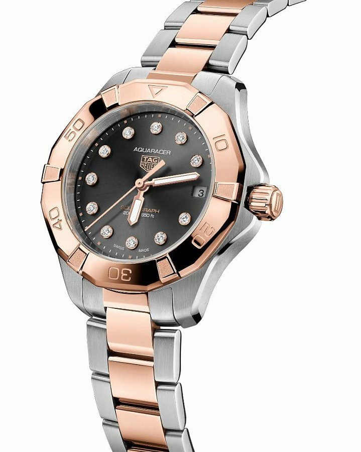 Часы TAG Heuer Aquaracer Professional 200 WBP1324.BB0005 — кварцевые, металл сталь