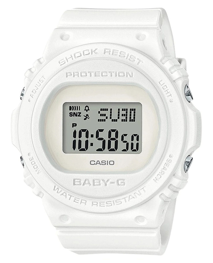 Часы Casio Baby-G BGD-570-7DR (BGD-570-7) — женские, белый