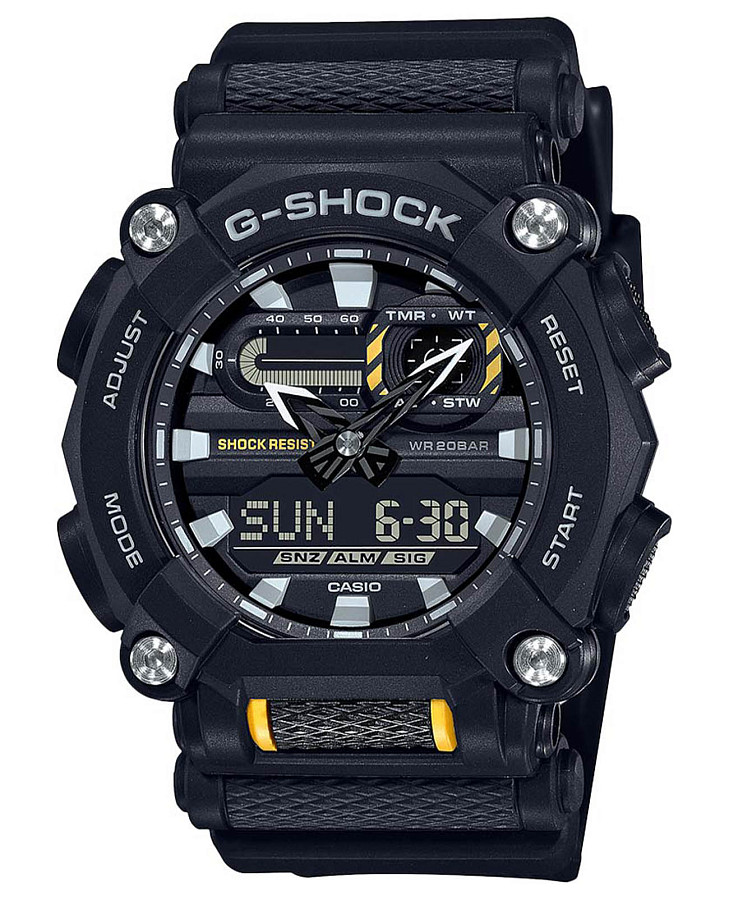 Часы Casio G-Shock GA-900-1ADR (GA-900-1A) — мужские, черный