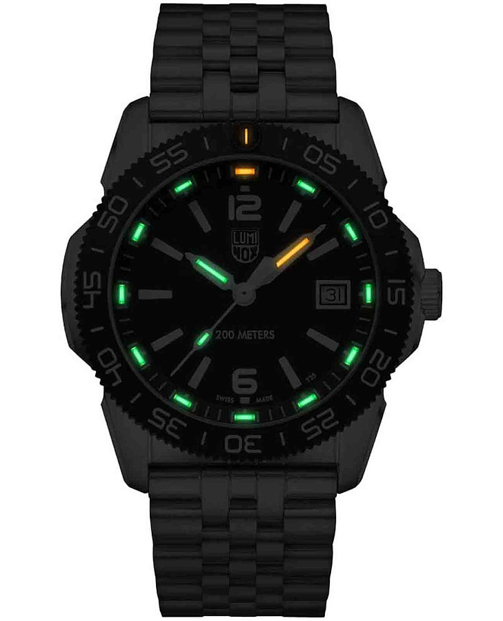 Часы Luminox Pacific Diver XS.3122M.1 — черный, кварцевые