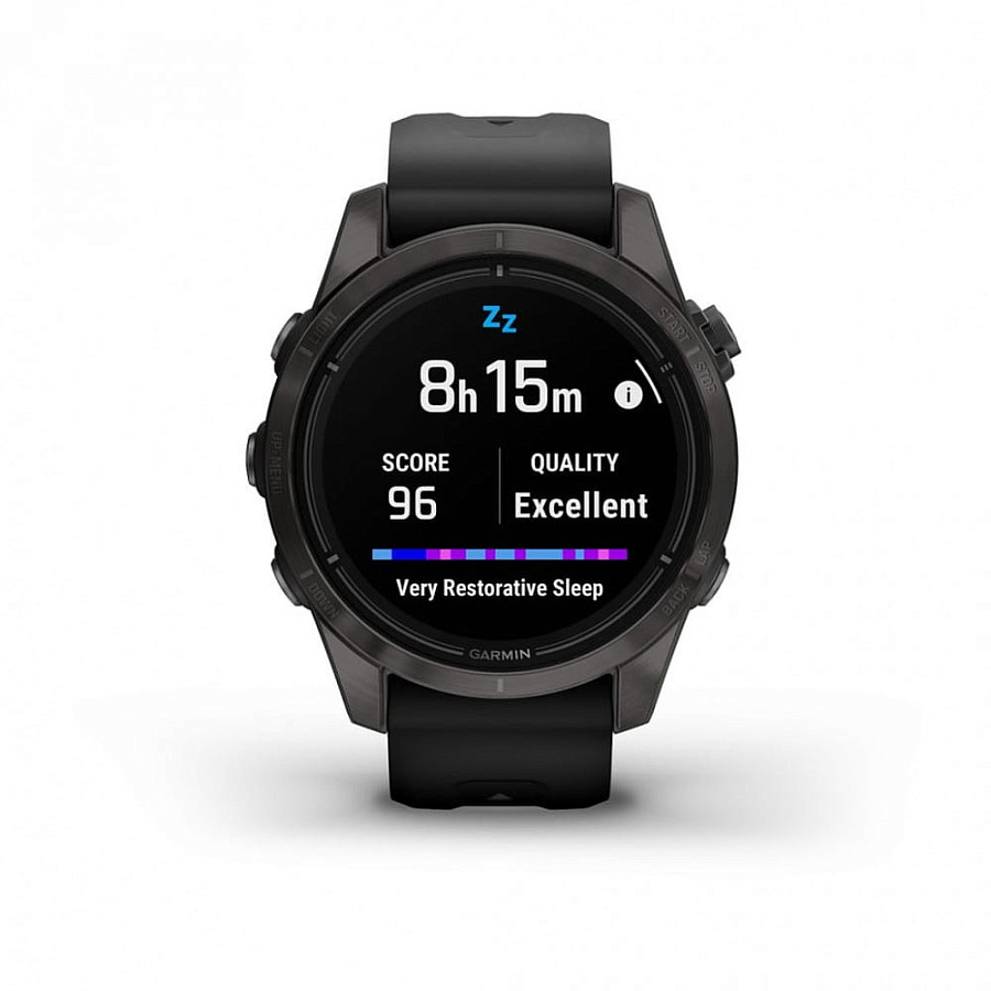 Часы Garmin Epix Pro (Gen 2) Sapphire Edition 010-02802-15 — силикон, мужские
