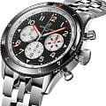 Швейцарские механические часы Breitling Classic AVI Super AVI B04 Chronograph GMT 46 YB04451A1B1A1, фото 3