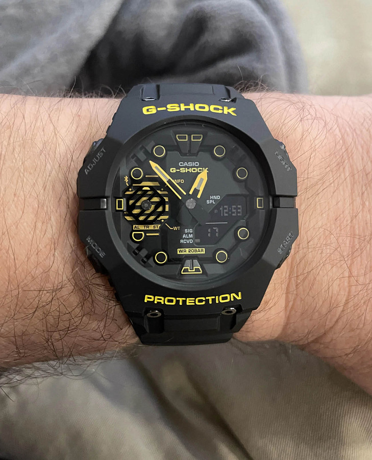 Часы Casio G-Shock GA-B001CY-1ADR (GA-B001CY-1A) — электронные, пластик