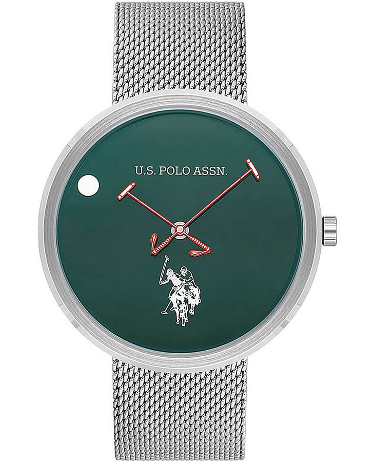 Часы U.S. Polo Assn. Fundamental USPA1088-01 — мужские, зеленый