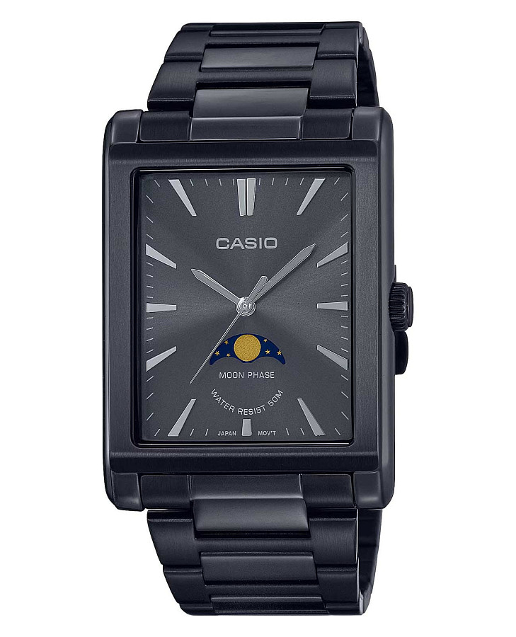 Часы Casio Collection MTP-M105B-1AVDF (MTP-M105B-1A) — мужские, черный