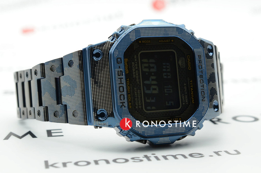 Часы Casio G-Shock GMW-B5000TCF-2 — электронные, титан металл