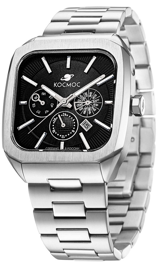 Часы Космос Марсоход II K 219.10.31 — механические, сталь металл