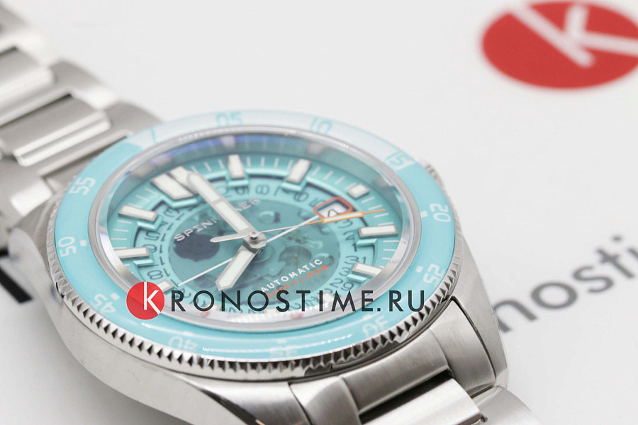 Часы Spinnaker Fleuss SP-5118-44 — сталь металл, нержавеющая сталь