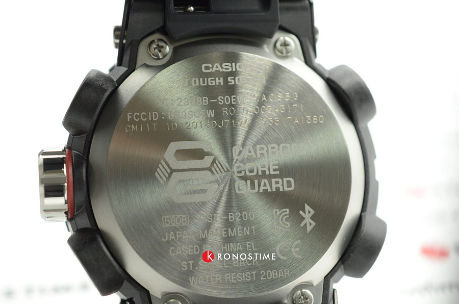 Часы Casio G-Shock GST-B200B-1A — электронные, пластик