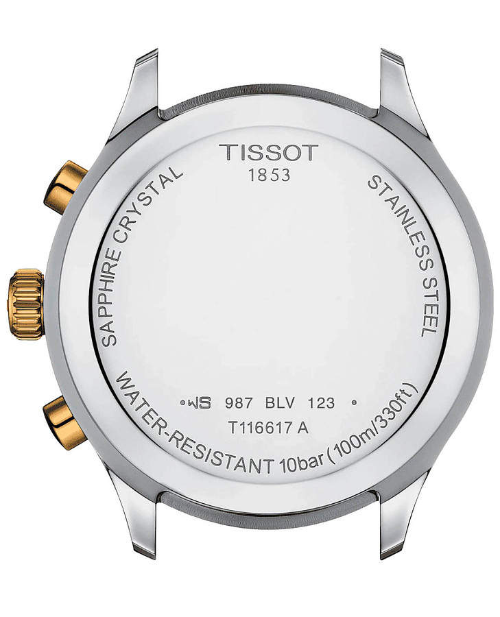 Часы Tissot Chrono XL Classic T116.617.22.041.00 — сталь c pvd покрытием, мужские