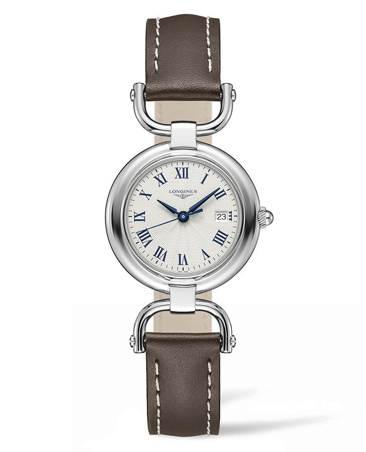 Часы Longines Equestrian Collection L6.131.4.71.2 — женские, белый