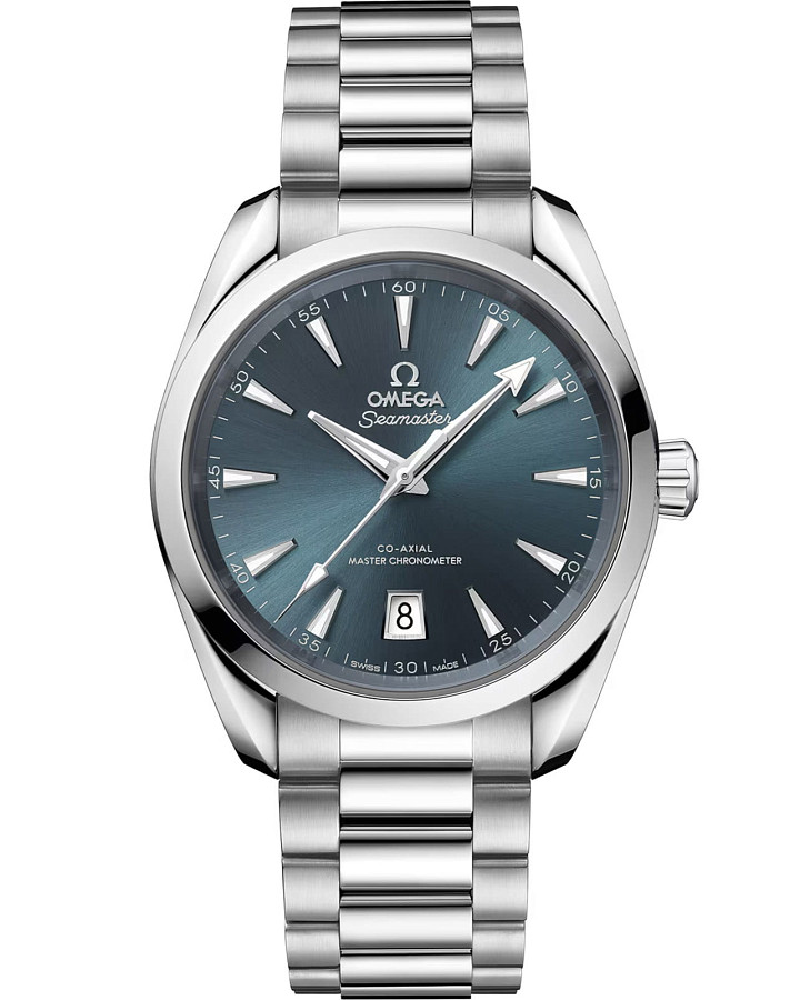Часы Omega Seamaster Aqua Terra 220.10.38.20.03.003 — мужские, синий