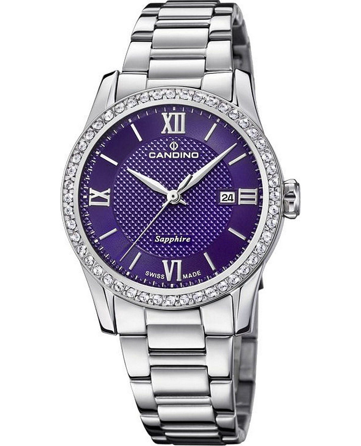 Часы Candino Elegance C4740/3 — женские, фиолетовый