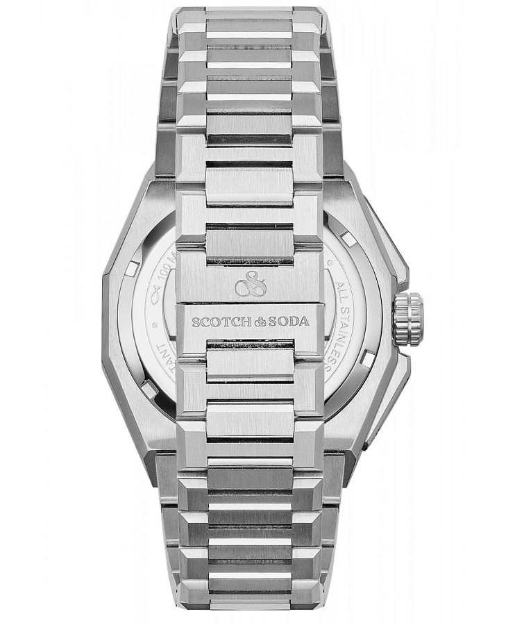 Часы Scotch&Soda SSM.101B — кварцевые, сталь металл