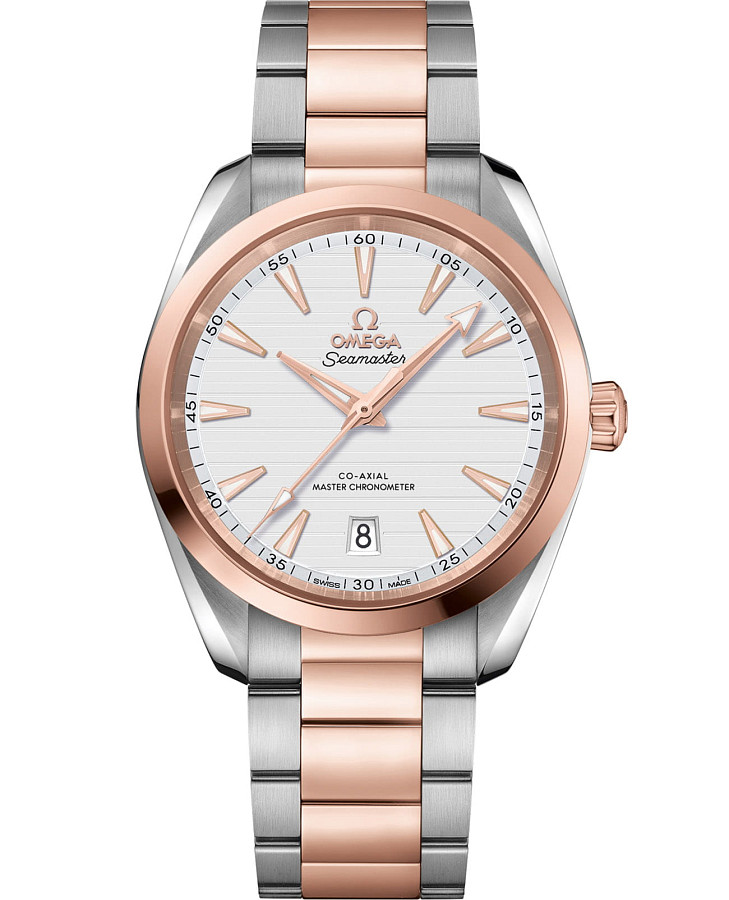 Часы Omega Seamaster Aqua Terra 220.20.38.20.02.001 — мужские, белый