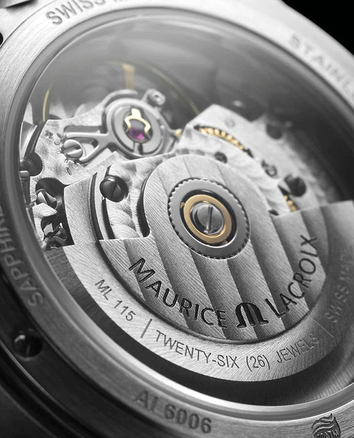 Часы Maurice Lacroix Aikon Automatic AI6006-PVY11-170-1 — механические, сталь металл