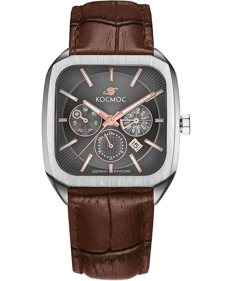 Часы Космос Марсоход II K 219.12.34 — мужские, черный