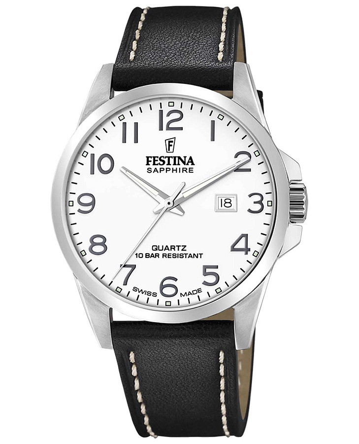 Часы Festina Classics F200251 — мужские, белый