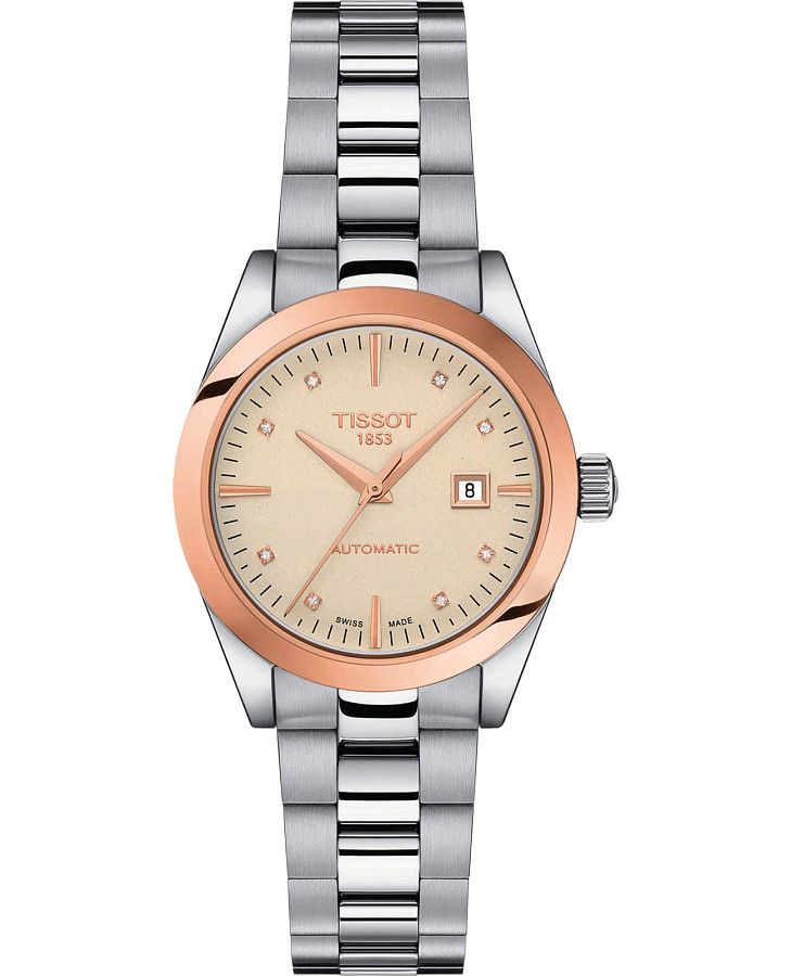 Часы Tissot T-My Lady Automatic 18K Gold T930.007.41.266.00 — женские