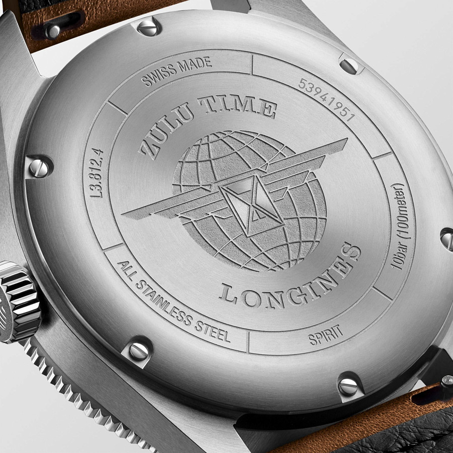 Часы Longines Spirit L3.812.4.63.2 — Швейцария, механические