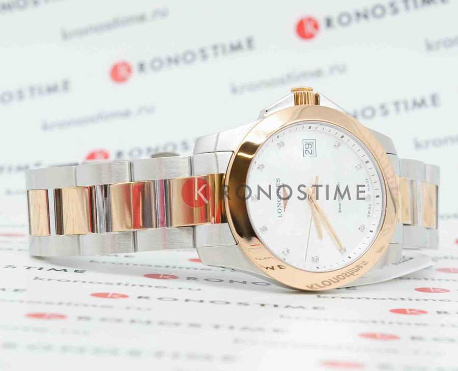 Часы Longines Conquest L3.377.3.88.7 — металл сталь, Швейцария