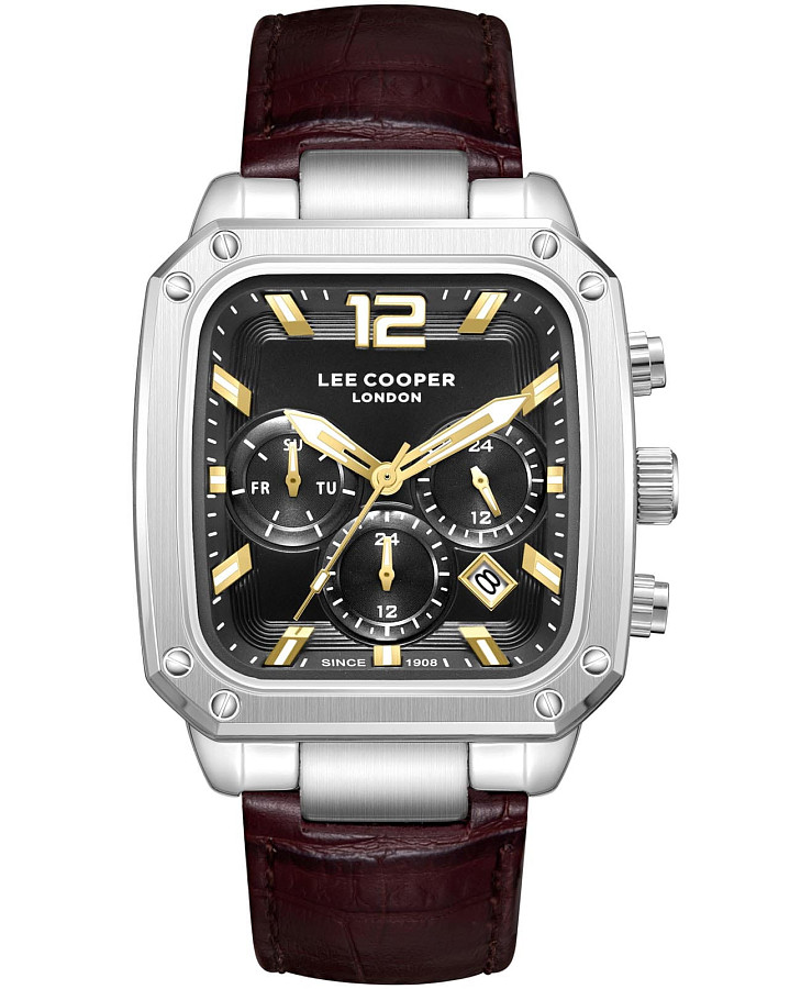 Часы Lee Cooper LC08184.352 — мужские, черный