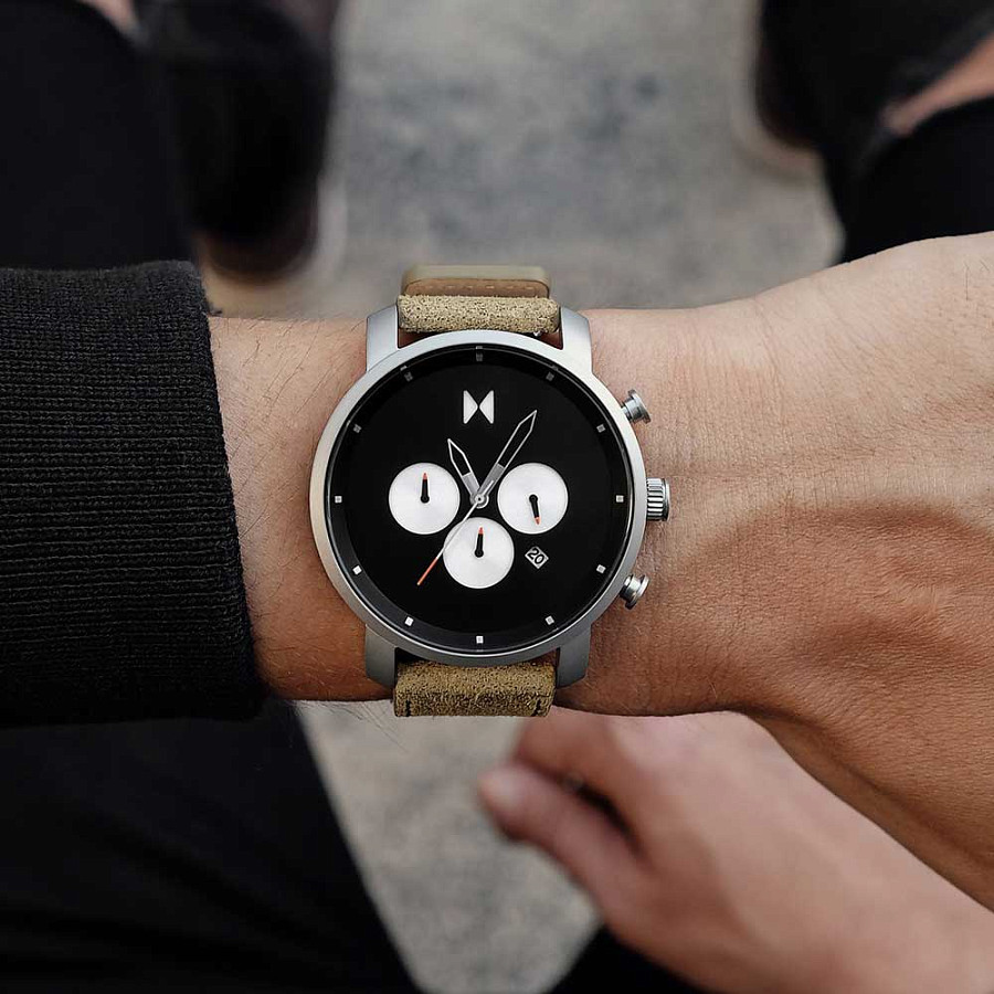 Часы MVMT Chrono 28000008-D — кожаный, мужские