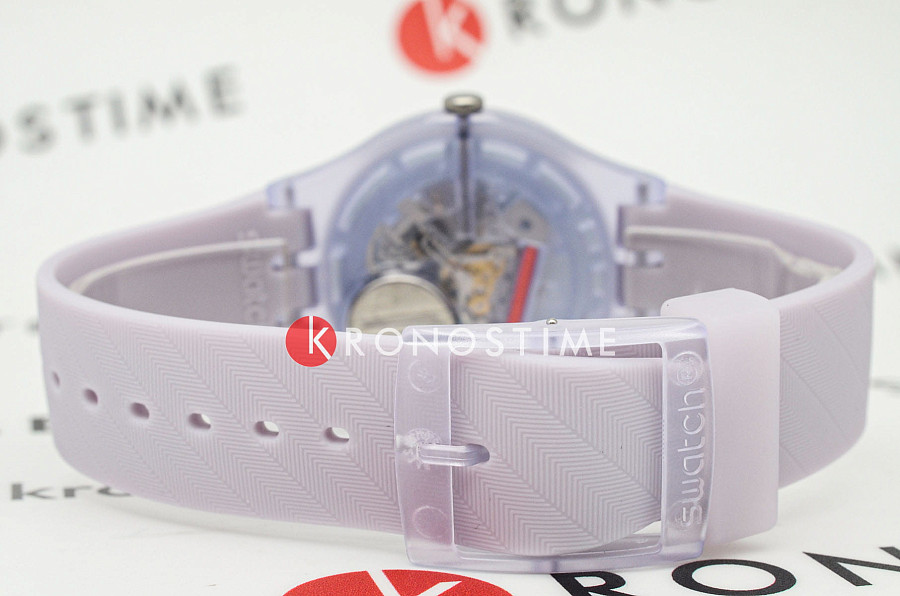 Часы Swatch Lavendaze SO29V101 — силикон, мужские