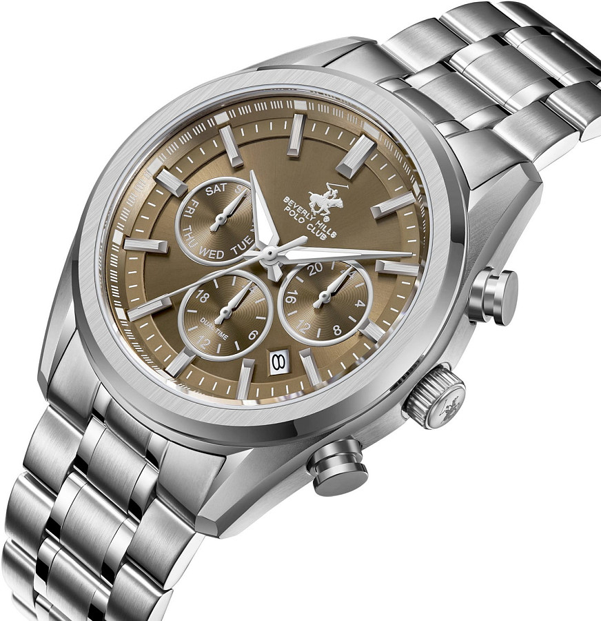 Часы Beverly Hills Polo Club BP3698X.370 — нержавеющая сталь, мужские