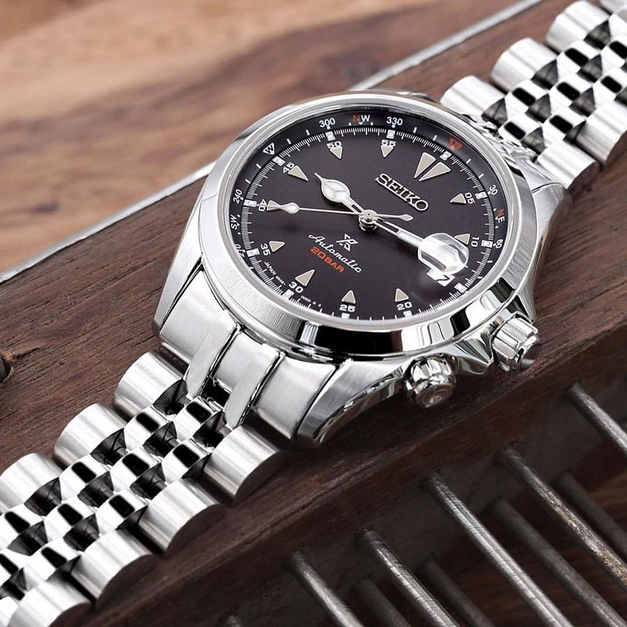Часы Seiko Prospex Alpinist SPB117J1 — сталь металл, нержавеющая сталь