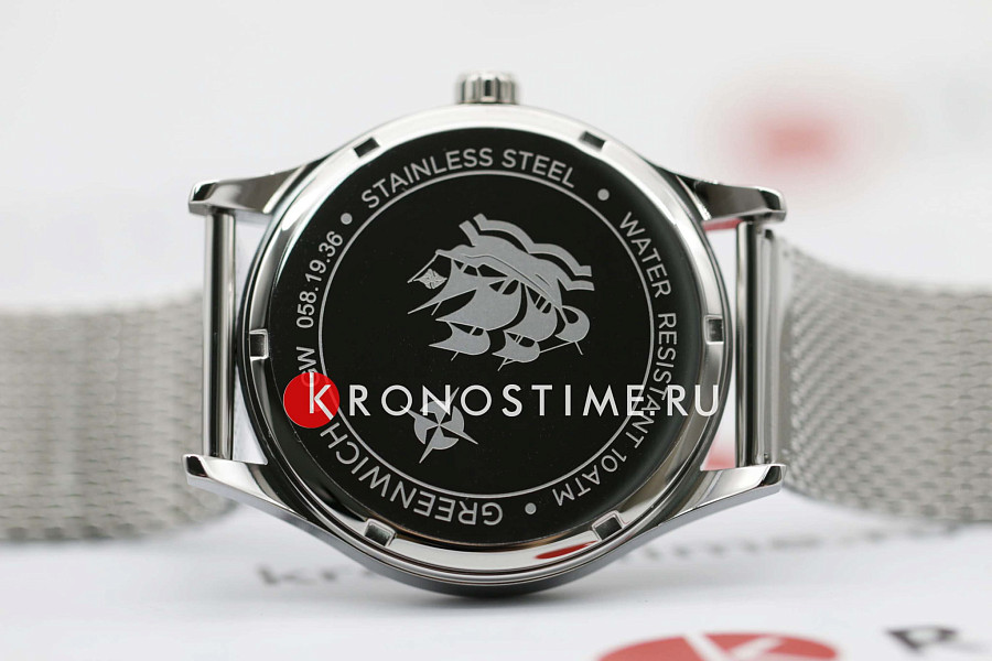 Часы Greenwich Moon Walker GW 058.19.36 — металл сталь, Англия