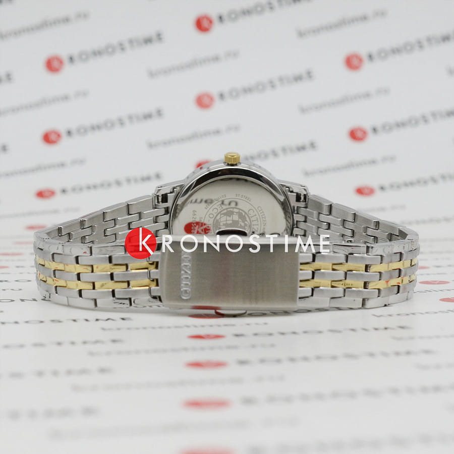 Часы Citizen Eco-Drive EW1584-59C — нержавеющая сталь с ip-покрытием, женские