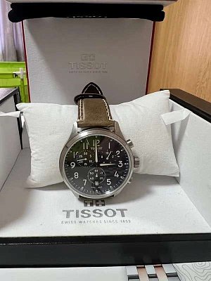 Фото покупателя: Швейцарские наручные часы Tissot Chrono XL Vintage T116.617.16.042.00 с хронографом