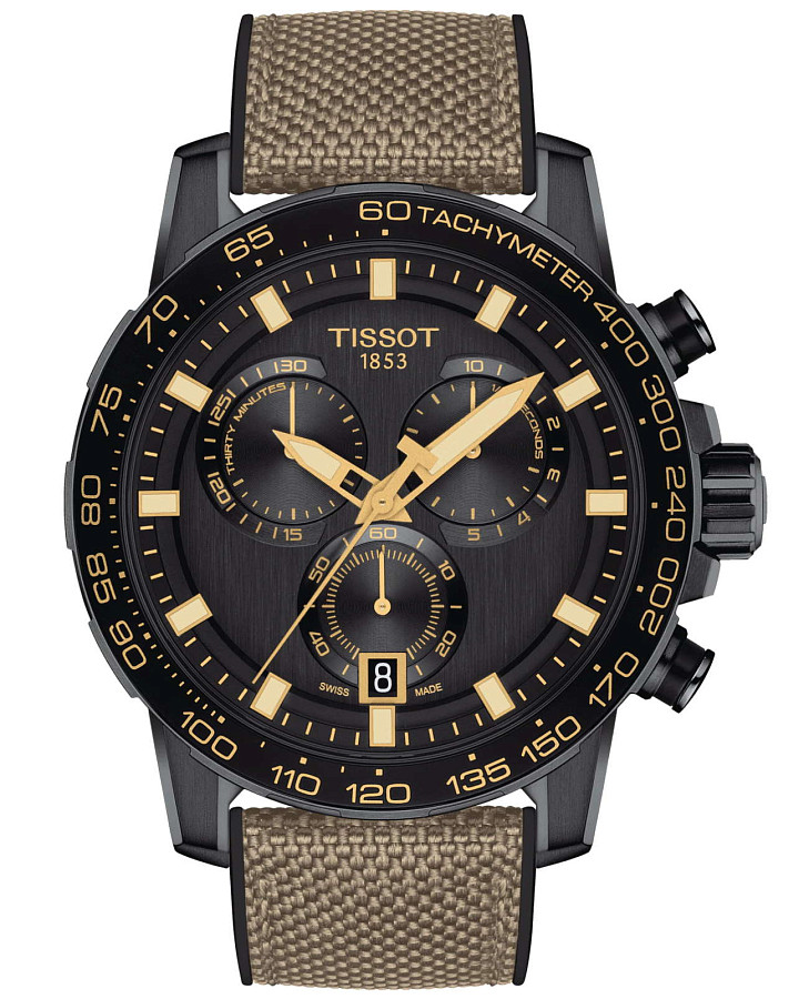 Часы Tissot SuperSport Chrono T125.617.37.051.01 — мужские, черный