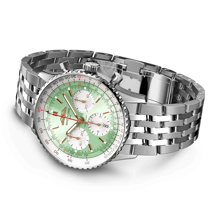 Часы Breitling Navitimer B01 Chronograph 41 AB0139211L1A1 — артикул AB0139211L1A1