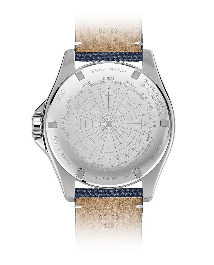Часы Mido Ocean Star GMT M026.629.17.051.00 — механические, металл сталь