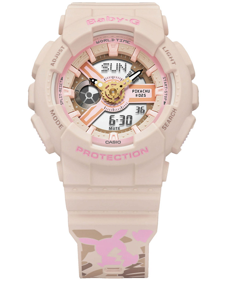 Часы Casio Baby-G BA-110PKC-4A — женские, розовый