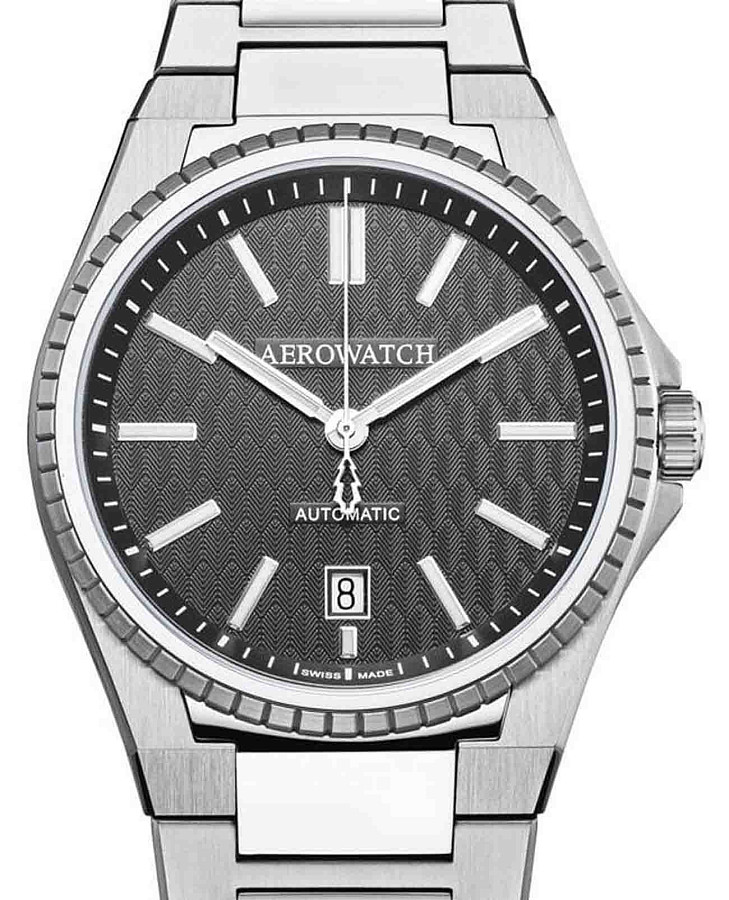 Часы Aerowatch 60998 AA03 M — механические, сталь металл