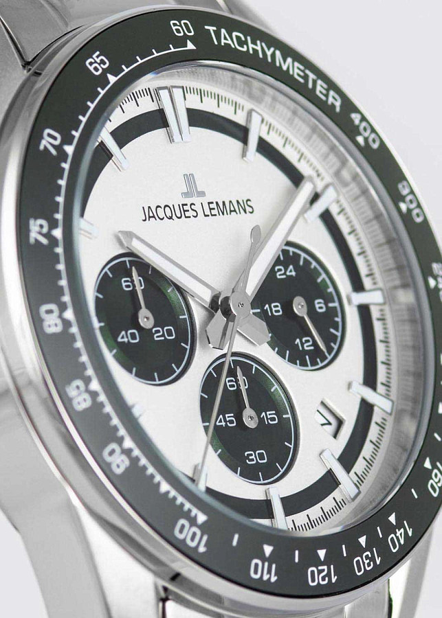 Часы Jacques Lemans Liverpool Diver 1-2207E — кварцевые, сталь металл