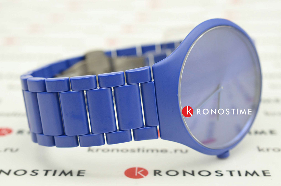 Часы Rado True Thinline Le Corbusier R27092622 — синий, керамика