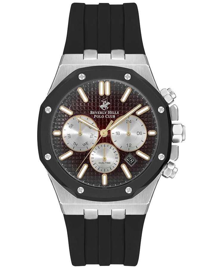 Часы Beverly Hills Polo Club BP3261X.381 — мужские, черный