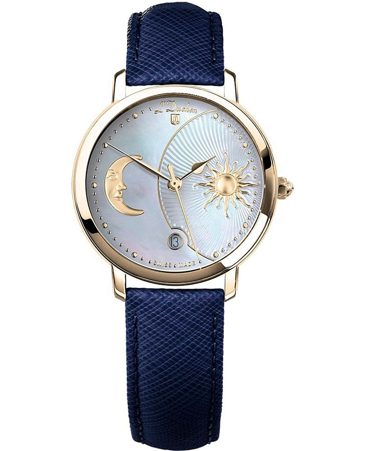Часы L'Duchen Day & Night D 781.23.33 — женские, белый
