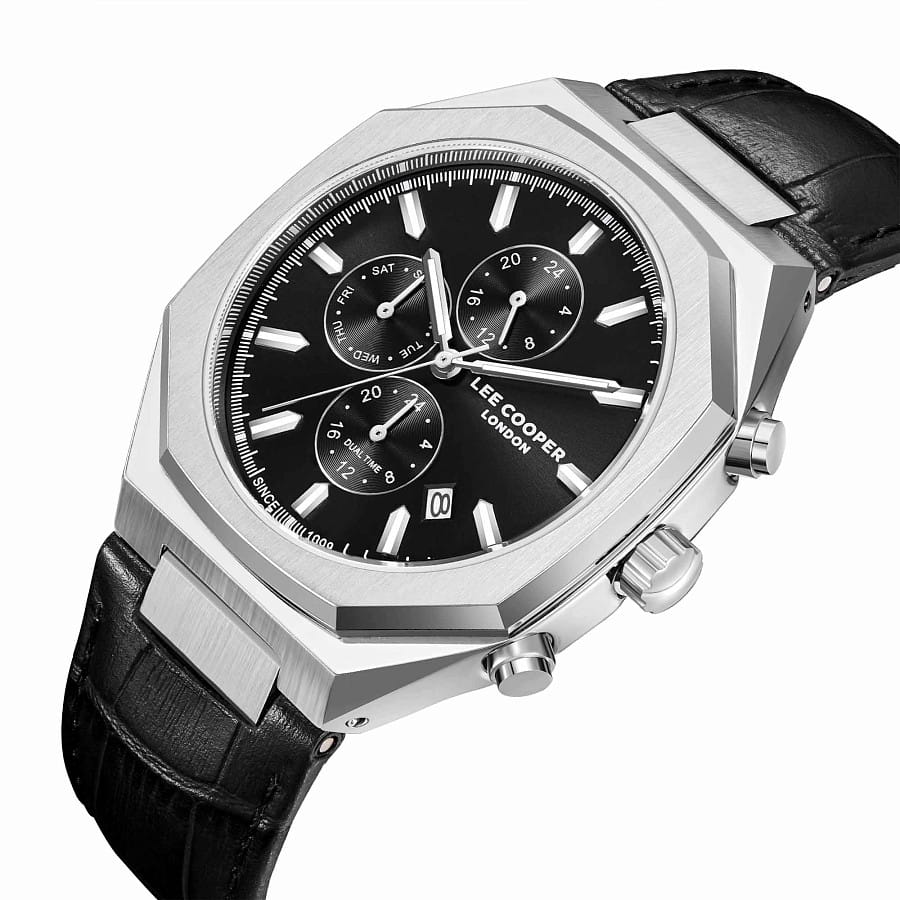 Часы Lee Cooper LC08168.351 — кварцевые, сталь металл