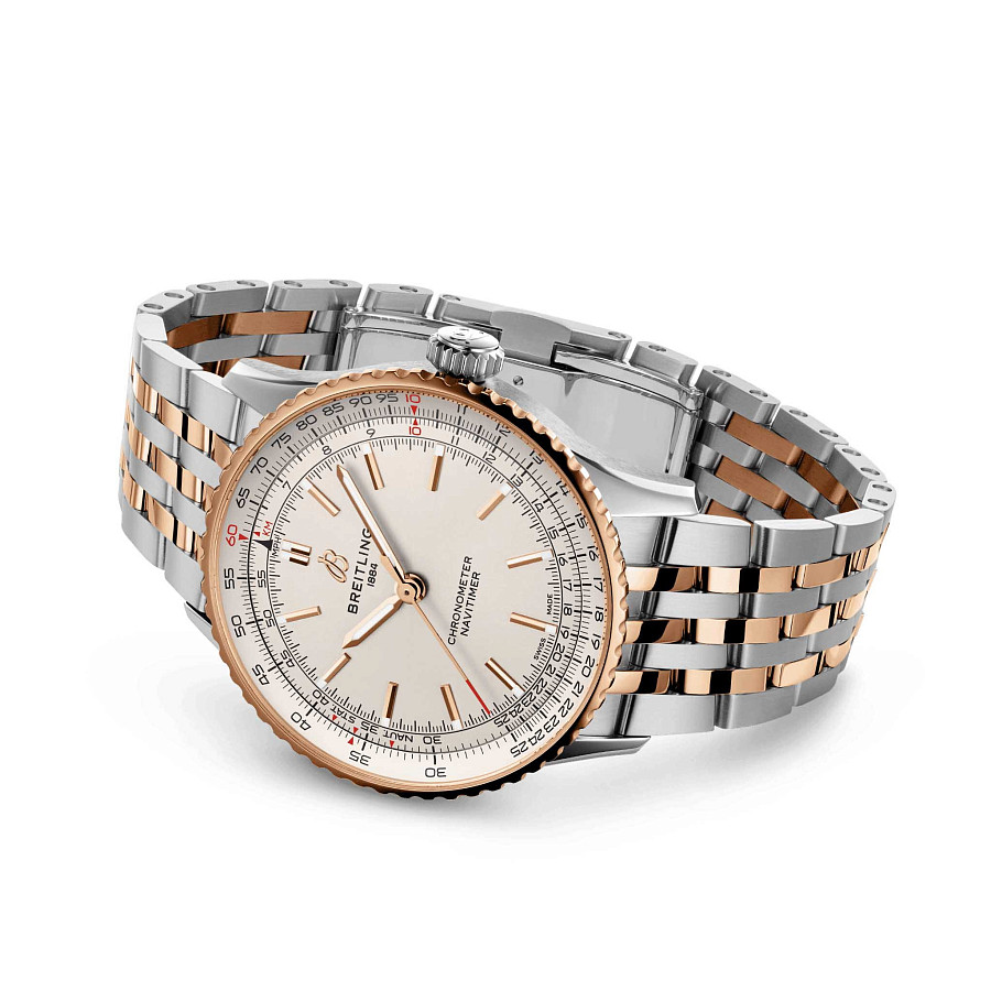 Часы Breitling Navitimer Automatic 41 U17329F41G1U1 — сталь золото, Швейцария