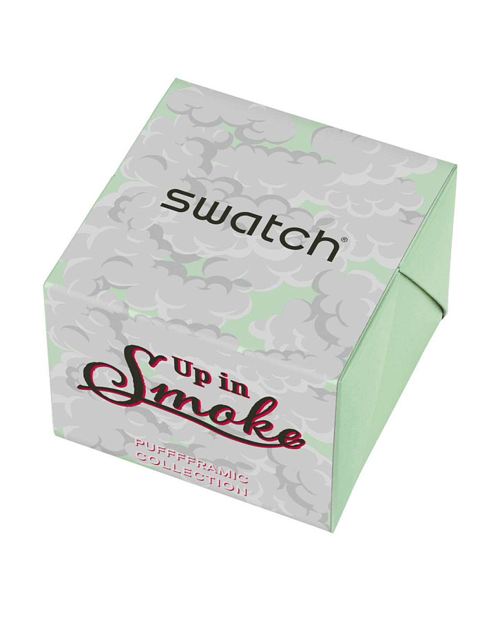 Часы Swatch Big Bold Bioceramic Lacquered SB03Z103 — Швейцария, кварцевые
