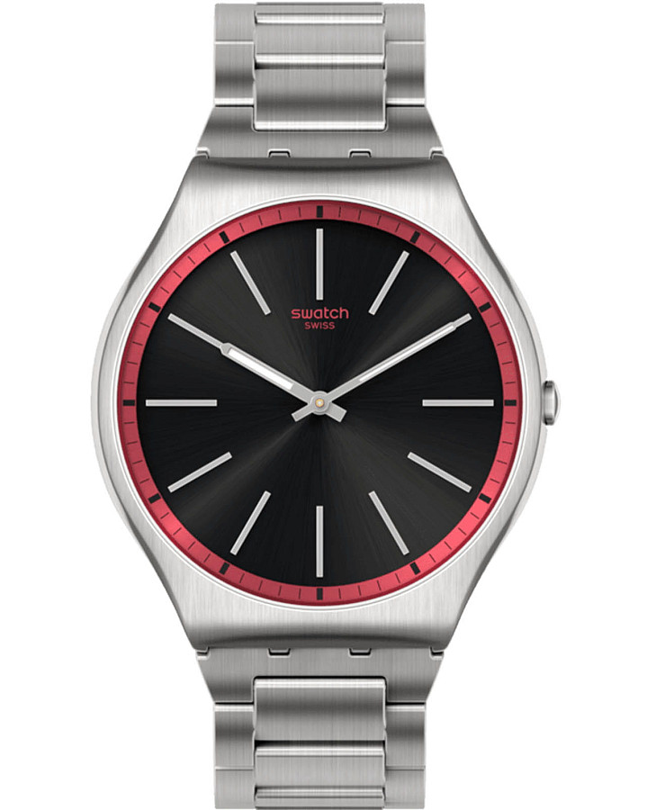 Часы Swatch Skin Irony 42 SS07S129G — мужские, черный